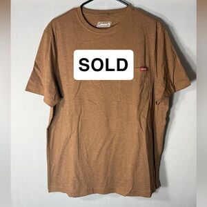 Coleman Brown Short-Sleeve Pocket Tee